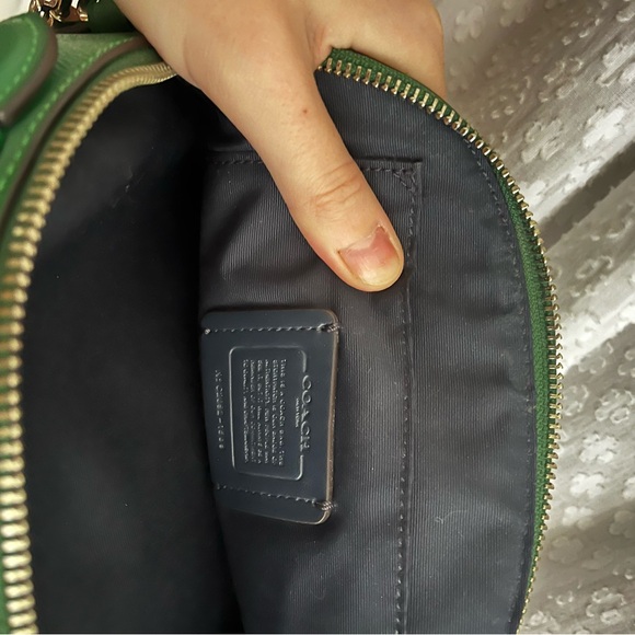 Coach Serena 1589 Green Crossbody Bag - Picture 4 of 4